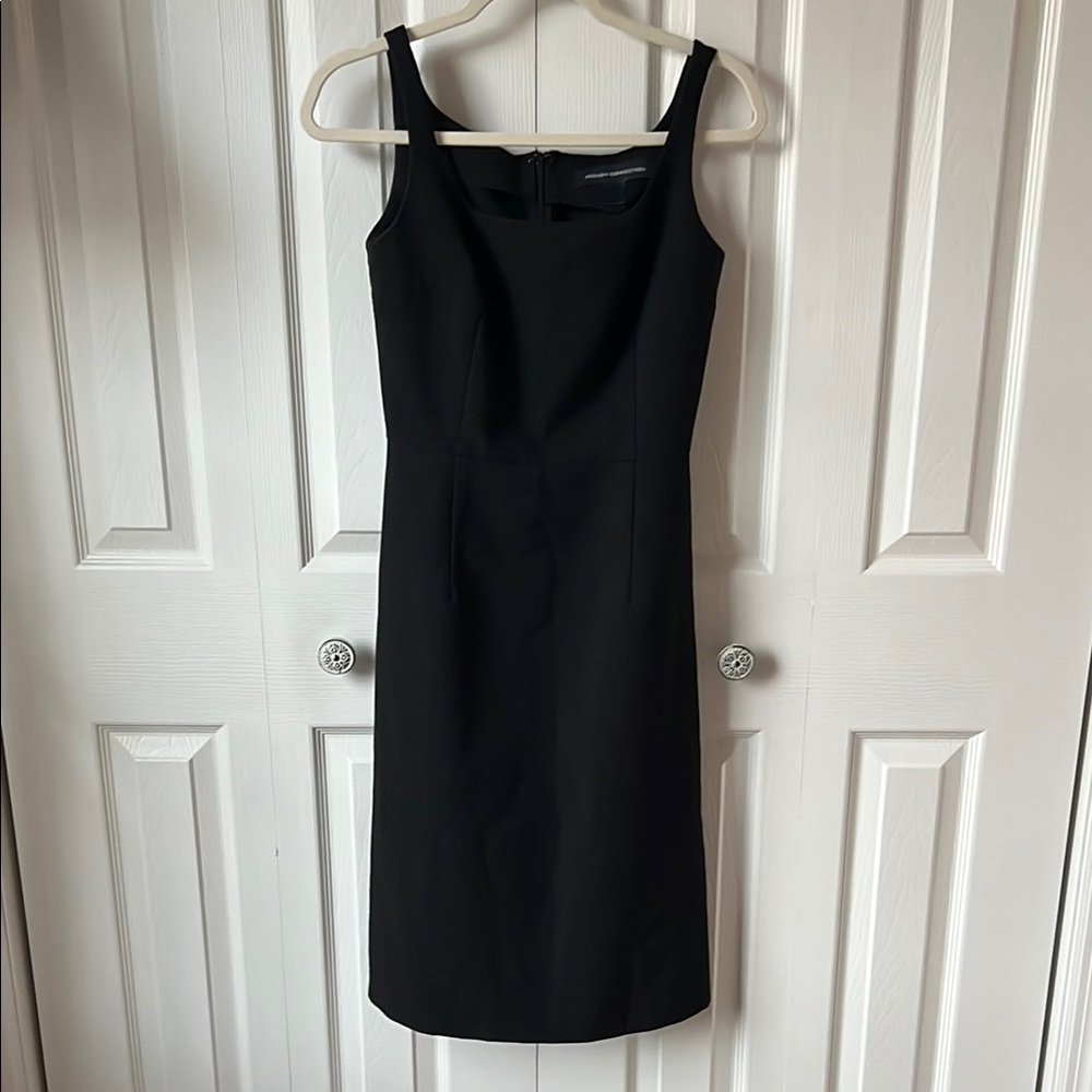 French Connection Elegant Black Sleeveless Dress